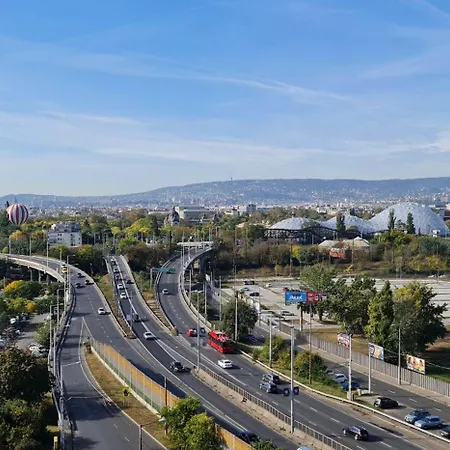 Rooftop Panorama Apartment Budapest Kültér fotó